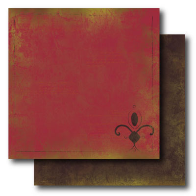 Paper Trunk - Batik - Exquisite 12x12 d/sided paper  (pack of 10)