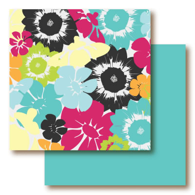Paper Trunk - Socialite - Fashionista 12x12 d/sided paper  (pack of 10)