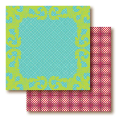 Paper Trunk - Socialite - Privileged 12x12 d/sided paper  (pack of 10)