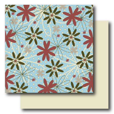Paper Trunk - Gigi - Sassy 12x12 d/sided paper  (pack of 10)