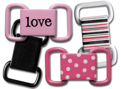 Queen & Co - Hook Ups Kissy Fit  (sold in 3's)