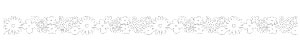 Queen & Co - Felt Fusion 1x11.5" self adhesive border - Flower Style 1 White  (sold in 3's)