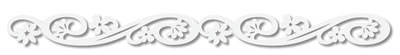 Queen & Co - Felt Fusion 1x11.5" self adhesive border - Floral Scroll White  (sold in 3's)