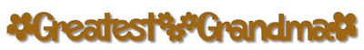 Queen & Co - Felt Fusion 1x11.5" self adhesive border - Grandma Brown  (sold in 3's)