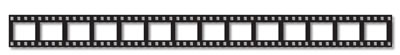 Queen & Co - Felt Fusion 1x11.5" self adhesive border - Film Strip Black  (sold in 3's)