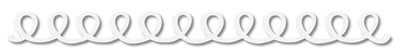 Queen & Co - Felt Fusion 1x11.5" self adhesive border - Doodle Loop White  (sold in 3's)
