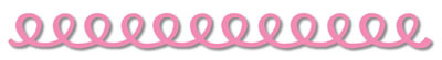 Queen & Co - Felt Fusion 1x11.5" self adhesive border - Doodle Loop Hot Pink  (sold in 3's)