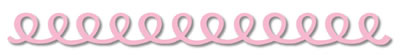 Queen & Co - Felt Fusion 1x11.5" self adhesive border - Doodle Loop Light Pink  (sold in 3's)