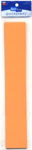 Quickutz - QuickStripz Apricot 2"x12" adhesive-backed Bazzill  (sold individually)