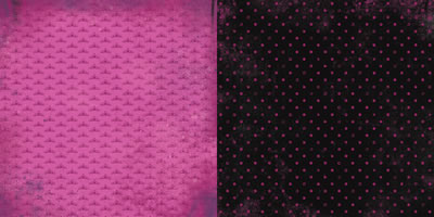 Rose Moka - Diva  Princesse 12x12 double-sided paper   (pack of 10)