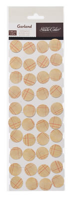 Studio Calico - Take Note - Garland - Stitched Circles - Graph  (sold in 3's)