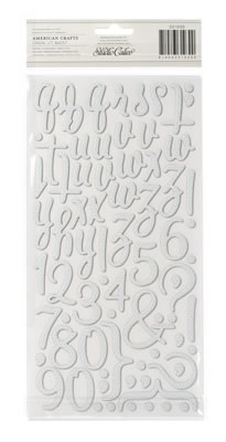 Studio Calico - Take Note - Chipboard Thickers - Lullaby  (sold in 3's)