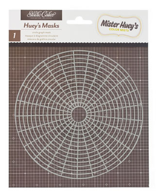 Studio Calico - Huey's Mask - Circle Graph  (sold in 3's)