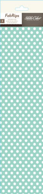 Studio Calico - Heyday - FabRips - Aqua Polka Dots  (sold in 3's)