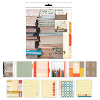 Studio Calico - Yearbook - Album Inserts for Handbook  (sold in 3's)