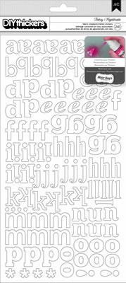 Studio Calico - Wonderland - Mistable Alpha - Mixed Fonts  (sold in 3's)