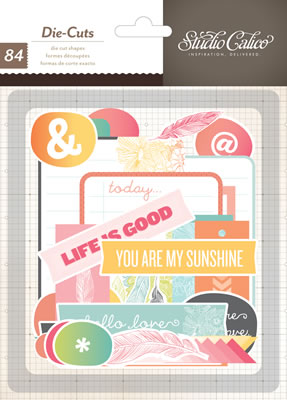 Studio Calico - Sundrifter - Die Cut Shapes  (sold in 3's)