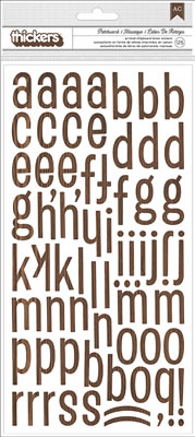 Studio Calico - Here & There - Thickers - Printed Chipboard - Patchwork - Woodgrain  (sold in 3's)