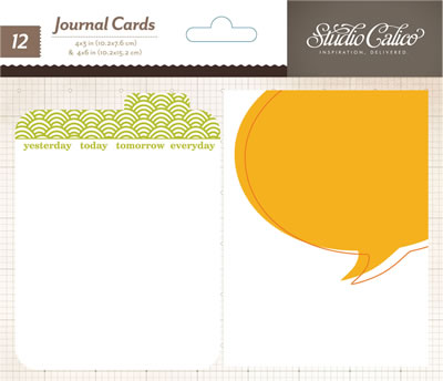 Studio Calico - Here & There - Journal Cards  (sold in 3's)