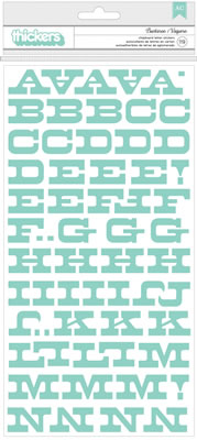 Studio Calico - Thataway - Thickers - Buckaroo - Chipboard - Robin's Egg  (sold in 3's)