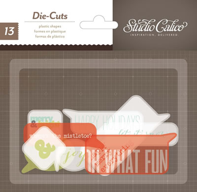 Studio Calico - Magical - Plastic Die Cut Speech Bubbles  (sold in 3's)