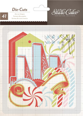 Studio Calico - Magical - Vellum Die Cut Shapes  (sold in 3's)