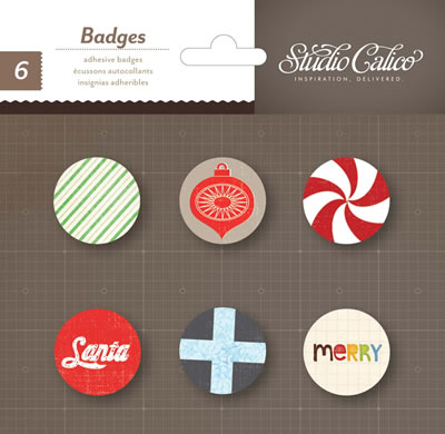 Studio Calico - Magical - Badges  (sold in 3's)