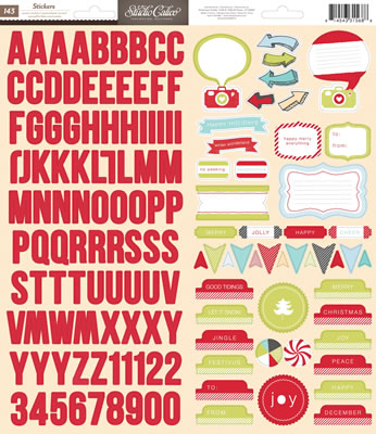 Studio Calico - Magical - Alpha/Accent Stickers  (sold in 3's)