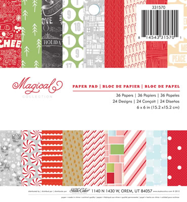 Studio Calico - Magical - 6x6 Paper Pad  (sold in 3's)