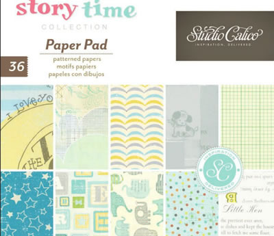Studio Calico - Story Time - 6x6 Paper Pads  (sold in 3's)