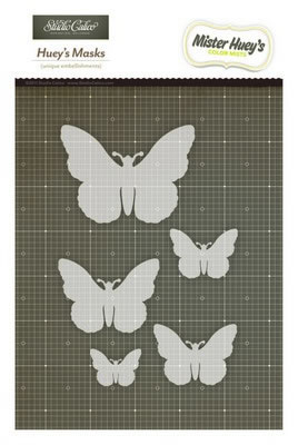Studio Calico - Huey's Mask - Butterflies  (sold in 3's)
