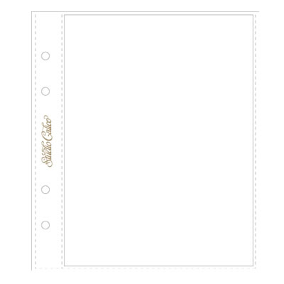 Studio Calico - Handbook - Page Protectors - 1 x  6"x8" 6/pk  (sold in 3's)