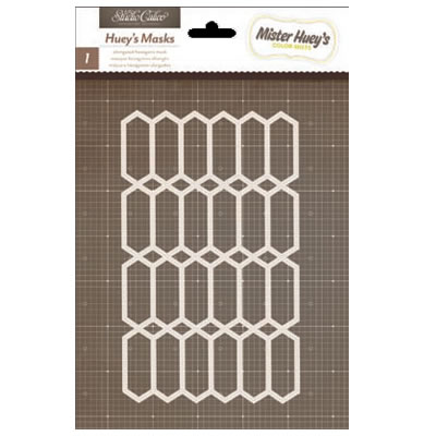 Studio Calico - Yearbook - Mask - Elongated Hexagons  (sold in 3's)