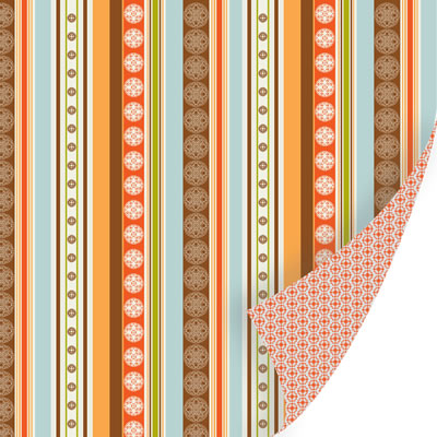 SEI - Oasis - Begram 12x12 d/sided foil paper  (pack of 5)