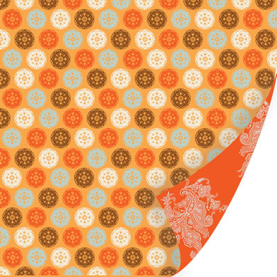 SEI - Oasis - Susa 12x12 d/sided foil paper  (pack of 5)