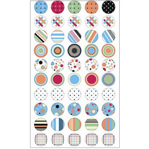 SEI - Smarty - Chipboard Mini Coaster Tags  (sold in 3's)