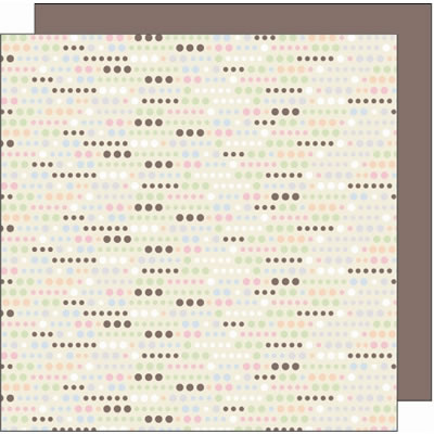 SEI - So Girly - Sally Spots 12x12 patterned paper  (pack of 10)