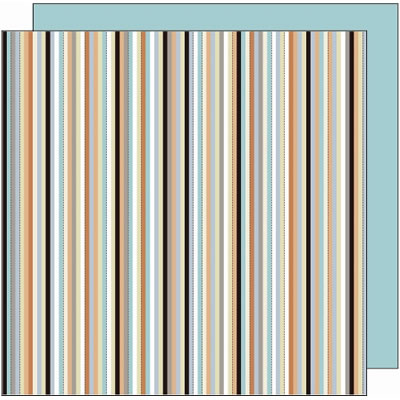 SEI - Such a Boy - Stevie Stripes 12x12 patterned paper  (pack of 10)