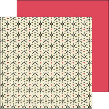 SEI - DD Holiday - Let it Snow 12x12 patterned paper  (pack of 10)