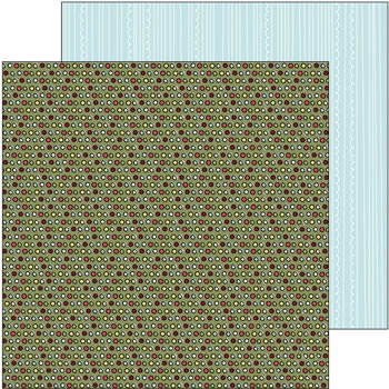 SEI - DD Holiday - Decked with Dots 12x12 patterned paper  (pack of 10)