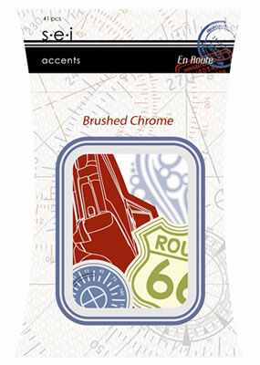 SEI - En Route - Chrome Accents  (sold in 3's)