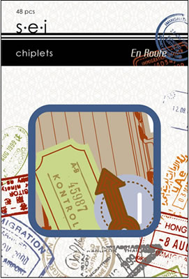 SEI - En Route - Foil Chiplets  (sold in 3's)