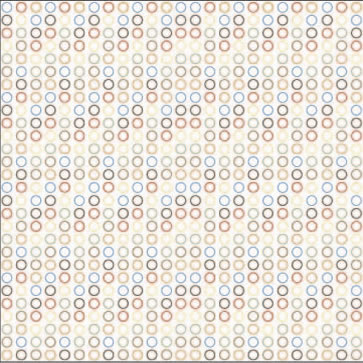 SEI - Seasoned Circles 12x12 vellum  (pack of 5)