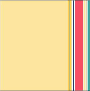 SEI - Beach Stripe 12x12 patterned paper  (pack of 10)