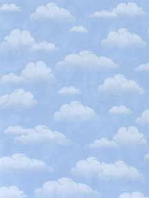 SEI - 8.5x11 Velvet Paper - Cloudy Sky  (sold in 3's)