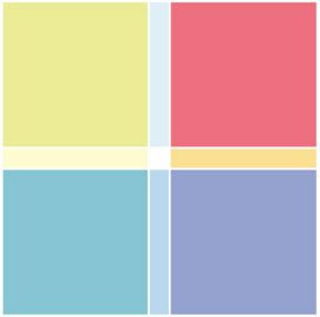 SEI - Four Square 12x12 patterned paper  (pack of 10)