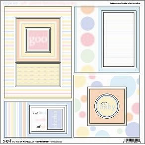 SEI - Softy Journaling Stickers  (pack of 5)