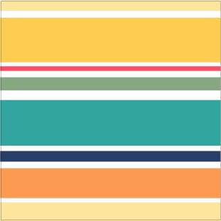 SEI - Sunny Stripes 12x12 vellum  (pack of 5)