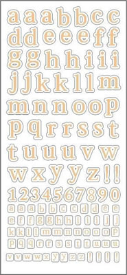 SEI - Sweet Potato Letter Stickers (pack of 5)
