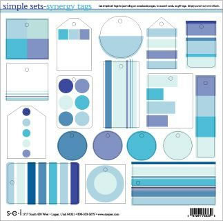 SEI - Synergy Die Cut Tags  (pack of 5)